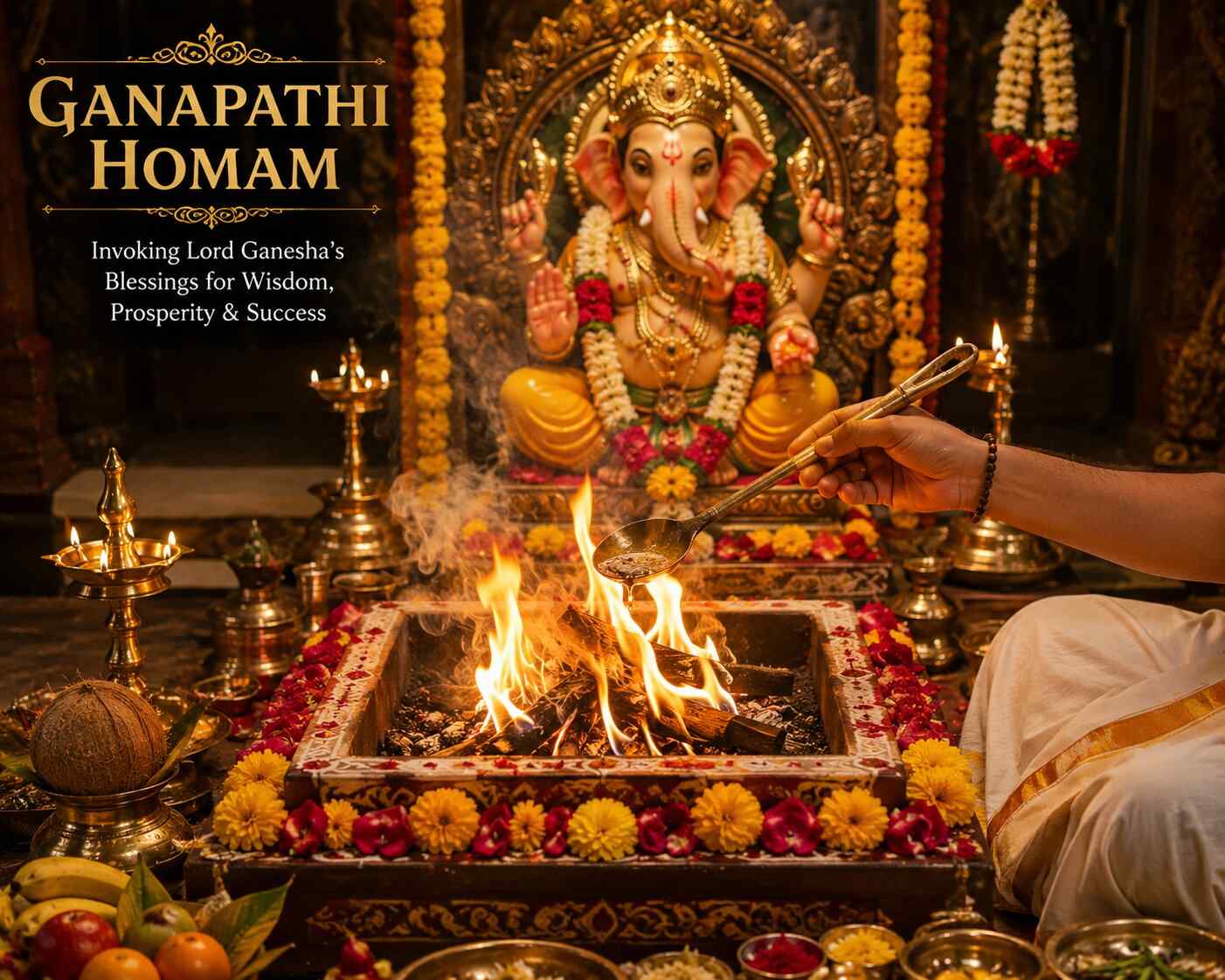 Ganapathi Homam ritual