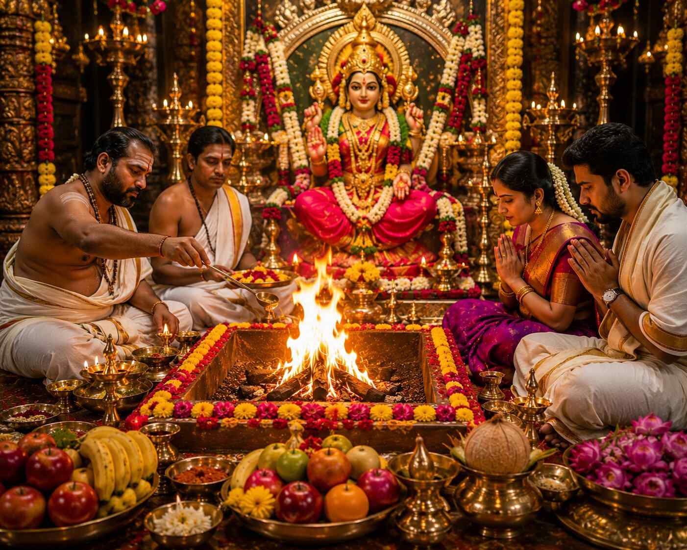 Putra Kamakshi Homam ritual