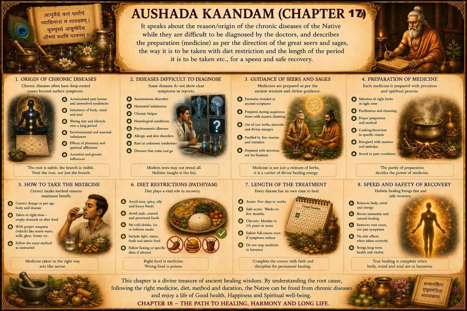 Chapter 18 Aushada Kaandam